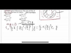 A sphere of relative density σ and diameter D has concentric cavity of diameter d. The ratio of D d