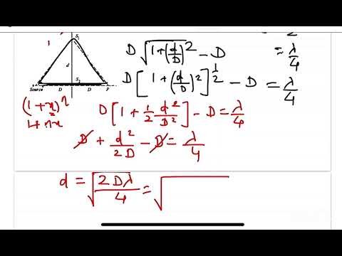 JEE MAIN2024(29jan shift1)*By 2 methods*In a double slit experiment shown in figure, whenlight of wa