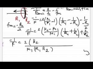 JEE MAIN 2025(23jan shift1)Given a thin convex lens (refractive index n2), kept in a liquid (refract