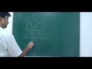 In the circuit shown, the value of I in ampere is