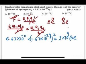 One mistake maximum students do :Suppose the charge of a proton and an electron differ slightely.One
